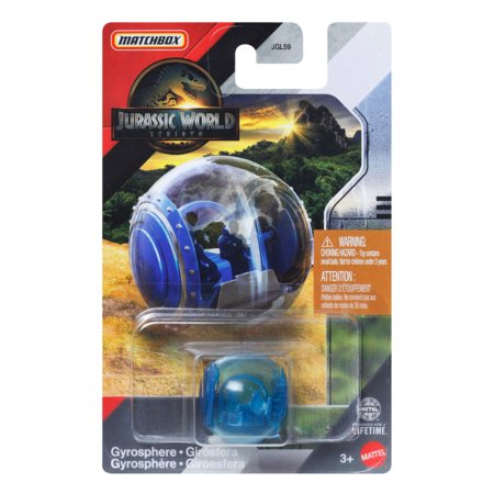 MATCHBOX Jurassic World tematikos automodeliukas, asort., JGL59 