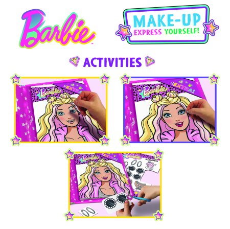 LISCIANI Barbie kūrybinis rinkinys su makiažu, 12938 