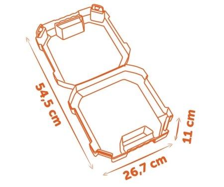 SMOBY BLACK & DECKER meistro įrankių rinkinys, 7600360938 