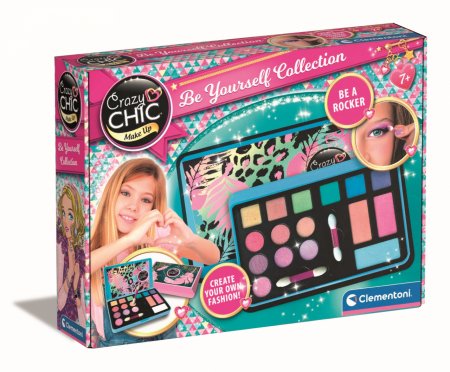 CLEMENTONI CRAZY CHIC kosmetikos rinkinys Be a Rocker, 18749 18749