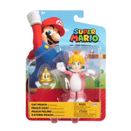 NINTENDO 4" Super Mario figūrėlė, asort., 411774-6-GEN 411774-6-GEN