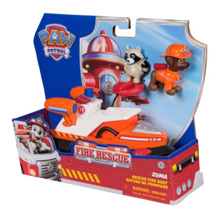 PAW PATROL transporto priemonė Fire Rescue Zuma, 6072684 