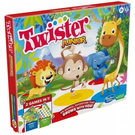HASBRO GAMING žaidimas Twister Junior (LT), F7478633 F7478633