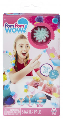 POM POM WOW kūrybinis rinkinys Pradinis, 48525 48525