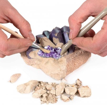 NATIONAL GEOGRAPHIC rinkinys Gemstone Dig Kit, NGGEM NGGEM