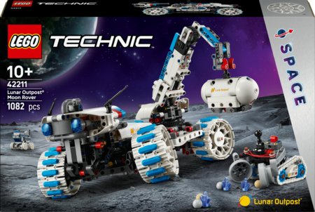 42211 LEGO® Technic Kosminė transporto priemonė „Lunar Outpost™“ mėnuleigis 