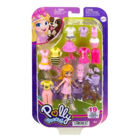 POLLY POCKET vidutinio dydžio mados rinkinys asort, HKV88 HKV88