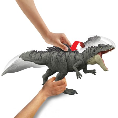 JURASSIC WORLD COLOSSAL CHOMP interaktyvus dinozauras Giganotosaurus, JKG93 