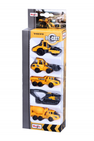 MAISTO DIE CAST automodelis Volvo, 5 vnt., 12375 12375
