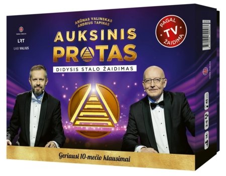 TERRA PUBLICA Stalo žaidimas Auksinis protas Didysis stalo žaidimas, 4779054890573 