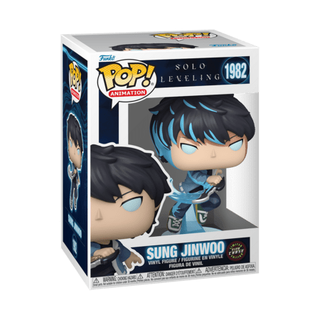 FUNKO POP! vinilinė figūrėlė: Solo Levelling - Sung Jin-woo with Chase, 86843 