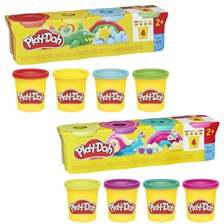 PLAY-DOH plastilinas, 4 vnt, asort., G05125L0 