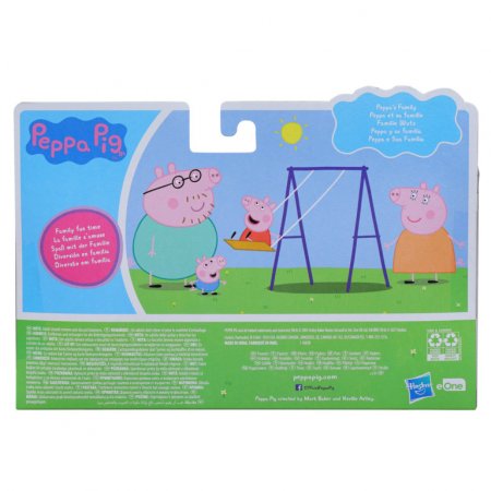 PEPPA PIG figūrėlių rinkinys Pepa šeima, 4 vnt.,  asort., F21715L0 F21715L0