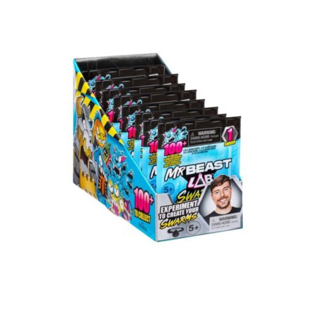 MR BEAST LAB Swarms eksperimentinis rinkinys su figurėle, asort., 24707 