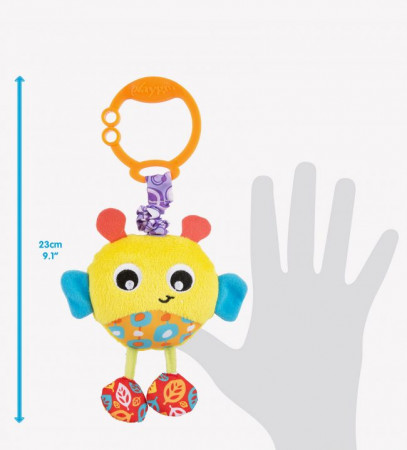 PLAYGRO pakabinamas žaislas Wiggly Bertie Bee, 0186972  0186972