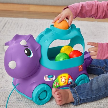 FISHER PRICE mokomasis dinozauras, lietuviškai įgarsintas, HNR53 HNR53