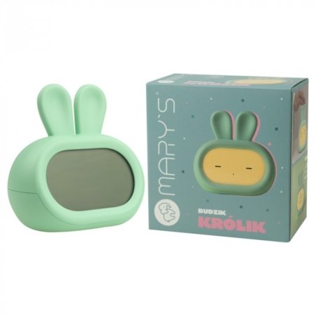 MARY'S laikrodis-žadintuvas RABBIT, Green, MW20731 