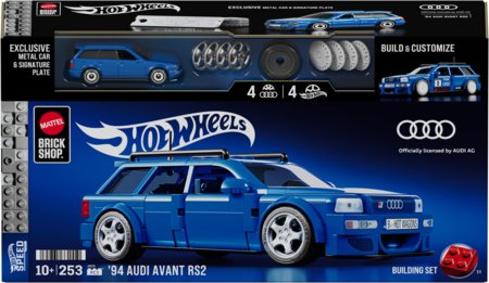 HOT WHEELS konstruktorius – Speed Audi, JGR28 