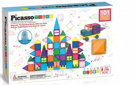 PICASSO TILES Magnetinis konstruktorius 101 det., PC101 