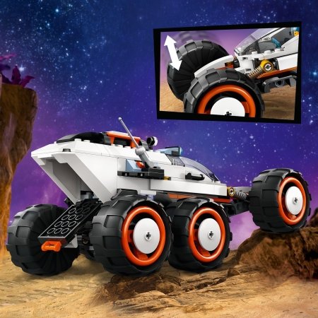 60431 LEGO® City  Kosminių Tyrinėjimų Visureigis Ir Ateiviai 