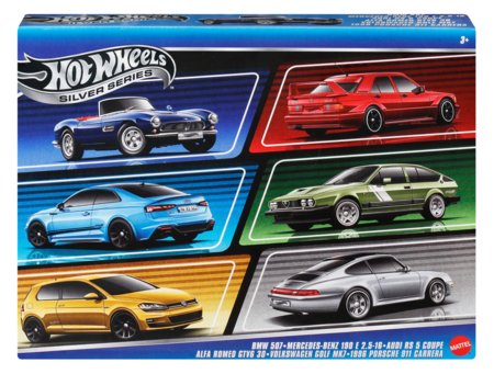 HOT WHEELS šešių europietiškų automodeliukų rinkinys, JBY79 
