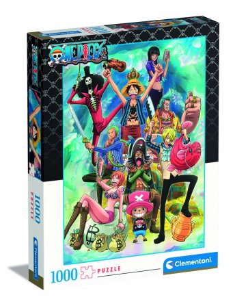 CLEMENTONI delionė One Piece, 1000d., 39725 39725