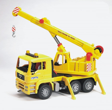 BRUDER sunkvežimis auto su kranu, 02754 02754
