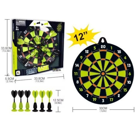 AJ SPORTZ taikinių rinkinys su 6 strėlėmis, AZ183-2DT 