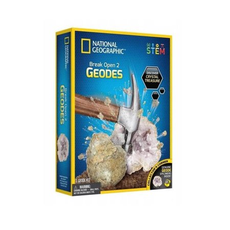 NATIONAL GEOGRAPHIC rinkinys Break Your Own Geode, RTNGGEO2 RTNGGEO2
