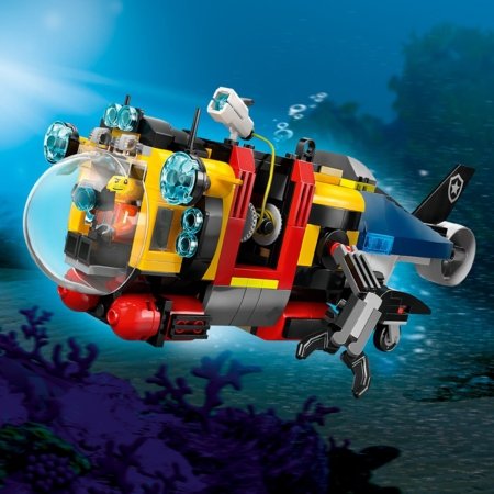 60462 LEGO® City Great Vehicles Sraigtasparnio, ugniagesių automobilio ir povandeninio laivo rinkinys 