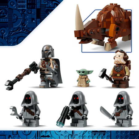 75453 LEGO® Star Wars™ Svetimo pasaulio smėliaeigis ir purvaragis 