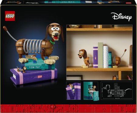 43301 LEGO® ǀ Disney ir Pixar „Žaislų istorijos“ šuniuko Slinkio knygų atramos 