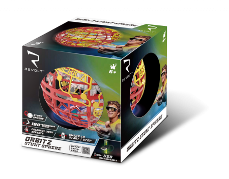 REVOLT Orbitz Stunt sferos kamuolys asort., TF1004 