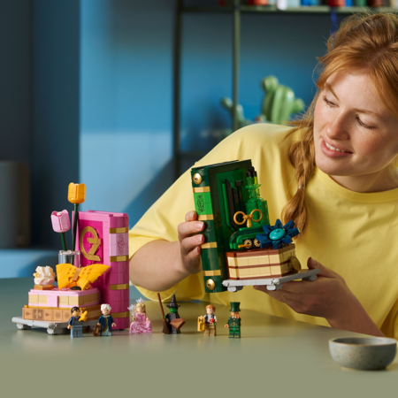 75691 LEGO® Wicked Glinda ir Elphaba knygų atramos 