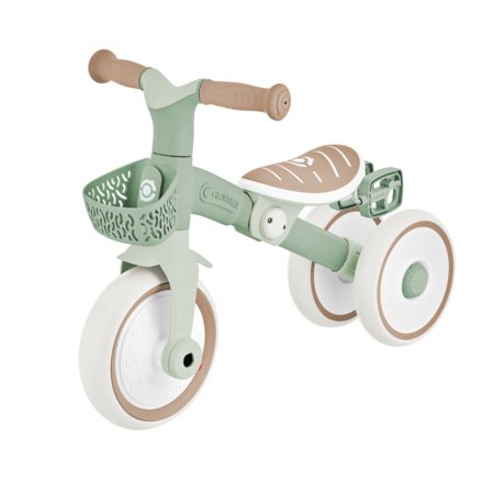 GLOBBER mokomasis triratukas Learning Trike, 2in1 Plus, pistacinis, 737-109 