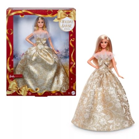 BARBIE Holiday kolekcinė šviesiaplaukė lėlė, JBH95 