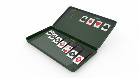 PURPLE COW kelioninis žaidimas Magnetic Solitaire (LT,LV), 559 