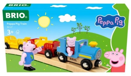 BRIO PEPPA PIG traukinys, 36127 