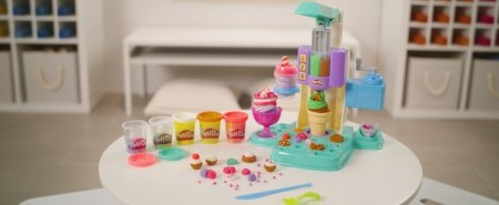 PLAY DOH rinkinys Vaivorykštės ledai, G0028 