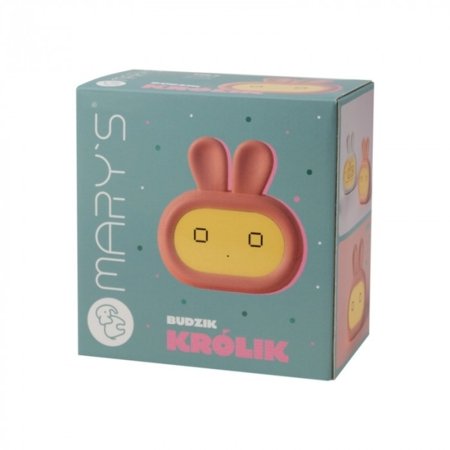 MARY'S laikrodis-žadintuvas RABBIT, Pink, MW20729 