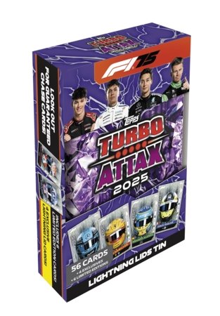 TOPPS kortelės Formula 1 2025 Turbo Attax Mega Tin, 076334 