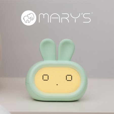 MARY'S laikrodis-žadintuvas RABBIT, Green, MW20731 