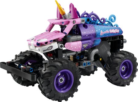 42220 LEGO® Technic Spyruoklinis Monster Jam™ Sparkle Smash™ 