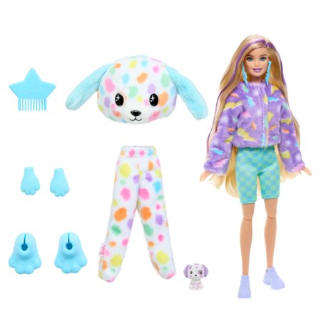 BARBIE Cutie Reveal šunelės dalmantinės rinkinys, spalvotų sapnų serija, HRK41 