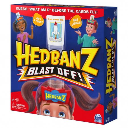 SPINMASTER GAMES žaidimas Hedbanz Blast Off, 6062194 6062194