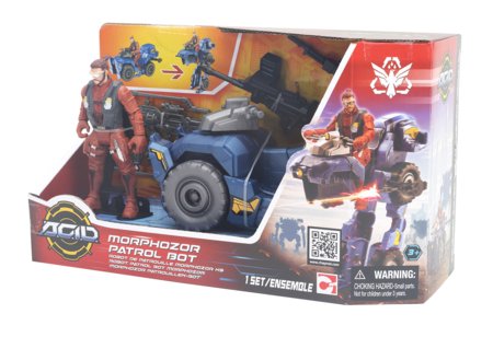 A.C.I.D. žaidimų rinkinys MorphoZor Patrol Bot, 535003 