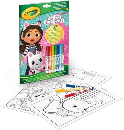 CRAYOLA kūrybinis rinkinys Gabby's Doll's House, 04-7024G 