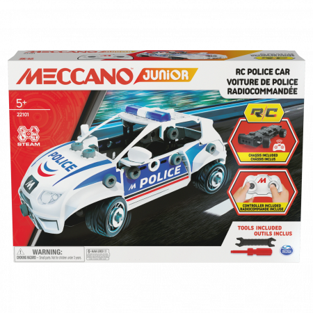 MECCANO valdomas automobilis-konstruktorius Police, 6064177 6064177