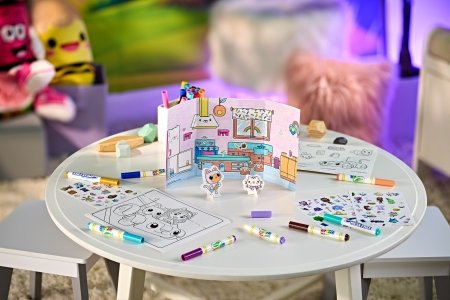 CRAYOLA kūrybinis rinkinys Activity Set Gabby's Dollhouse, 75-7170 