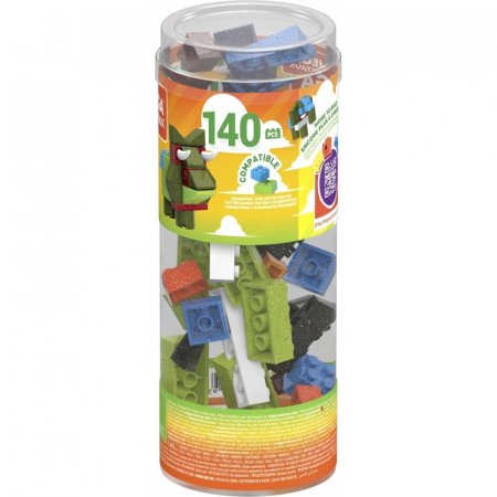 MEGA BLOKS kaladėlės tūboje 140 det., GVM52 GVM52